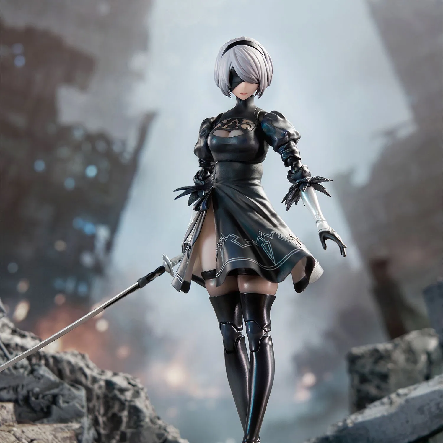 NieR Automata 2B 1/9 Scale Action Figure