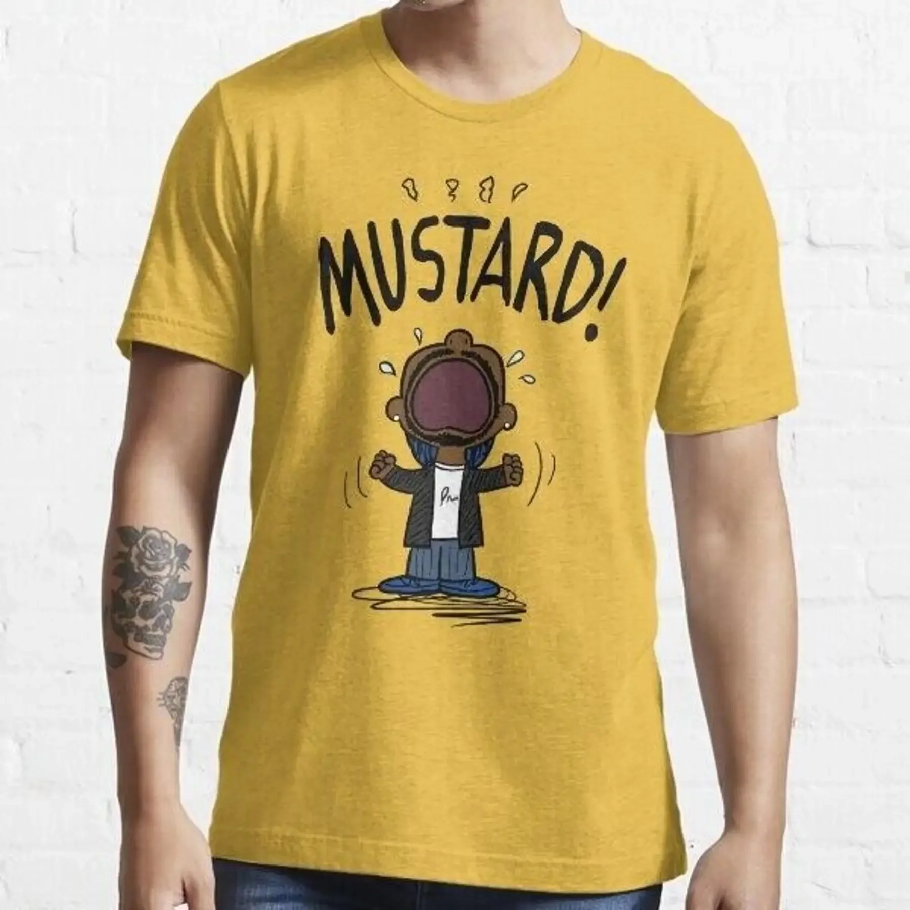 

Kendrick Lamar Mustard Funny Essential T-Shirt