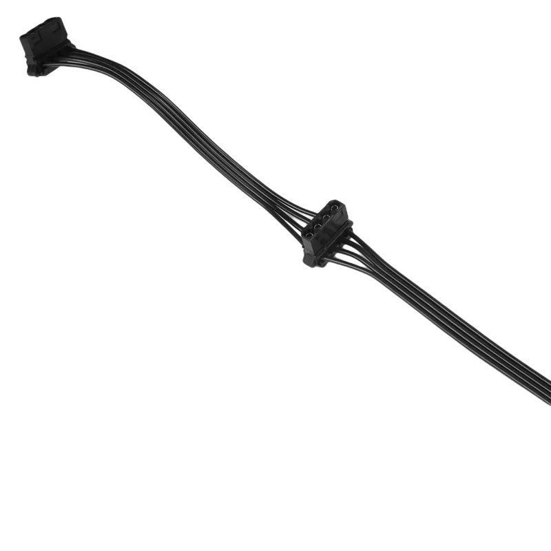 컴팩트 5개 PCIe 6핀 1-3 Molex IDE 전원 공급 케이블 모듈형 PSU 4핀 주변기기 Corsair Axi 시리즈 AX1500I AX1200I용