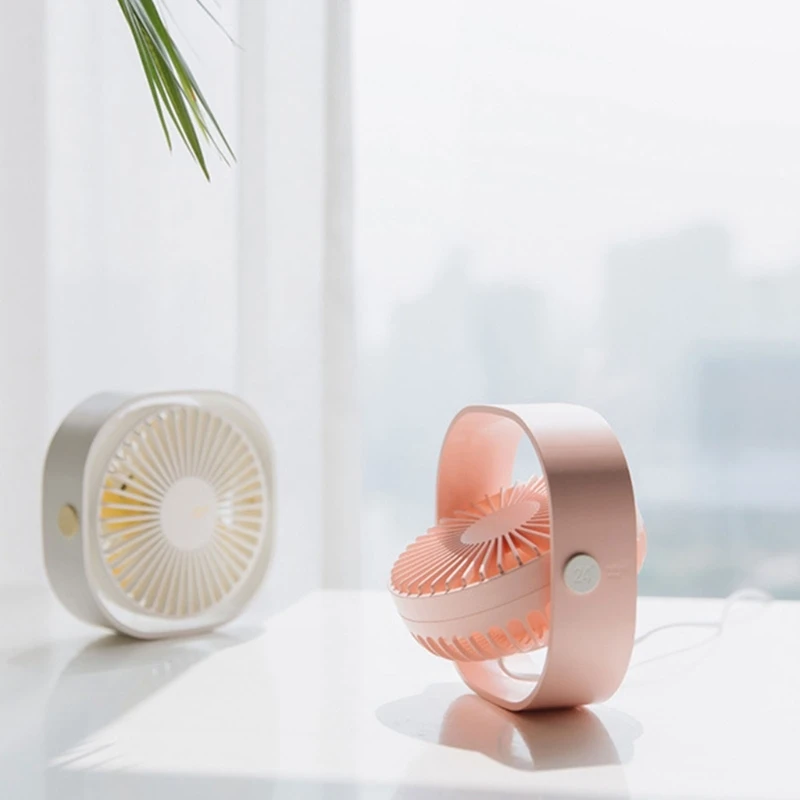 Многофункциональная бытовая техника, электрический вентилятор с воздушным охлаждением, USB перезаряжаемый портативный Настольный вентилятор для комнаты, офиса, спальни, путешествий