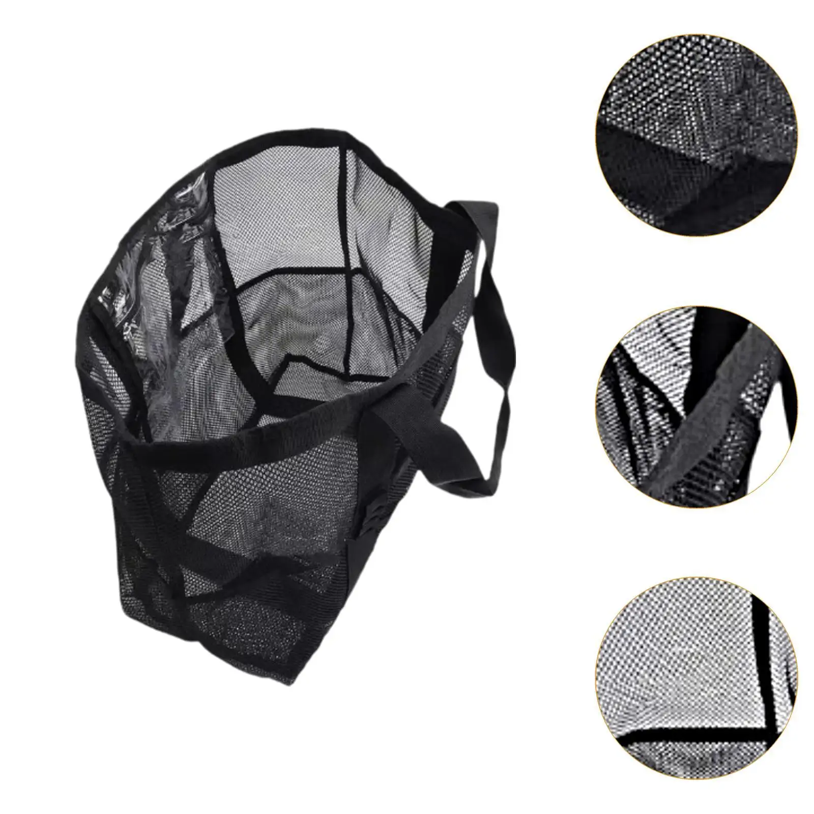 حقيبة حمل الشاطئ الشبكية، حقيبة حمام السباحة المحمولة، حقيبة كتف الشاطئ ذات سعة كبيرة