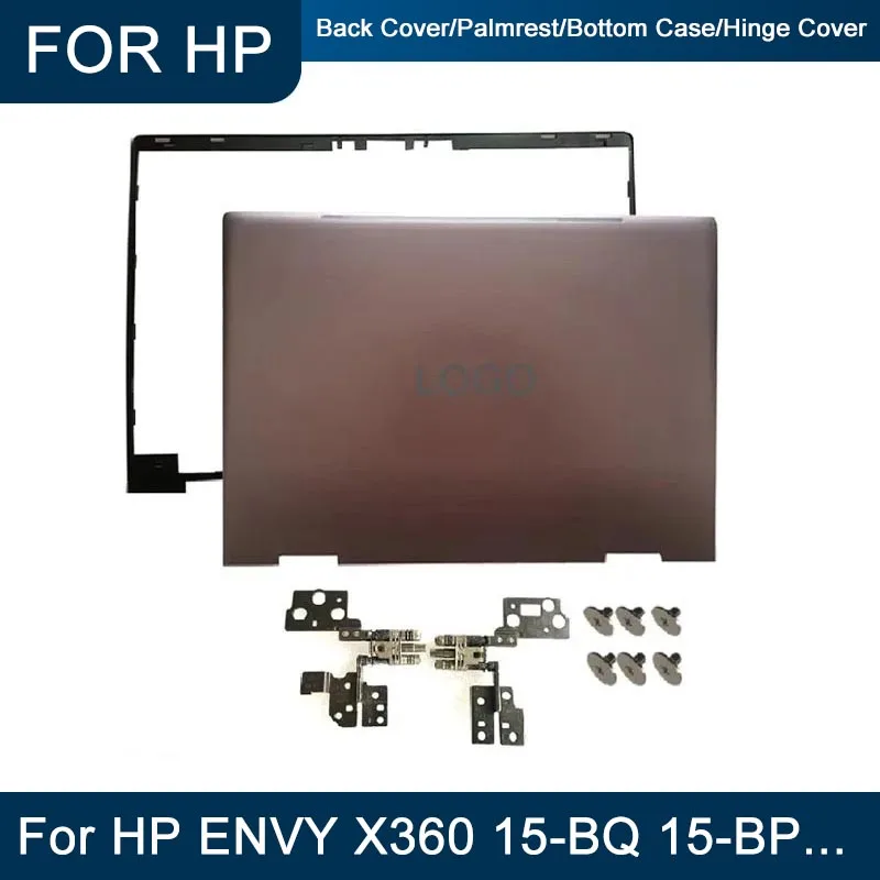 laptop hp envy tampa traseira frame frontal dobradica case acessorios para notebook x360 15 bq 15 bp 15m bp tpn w127 924321001 01