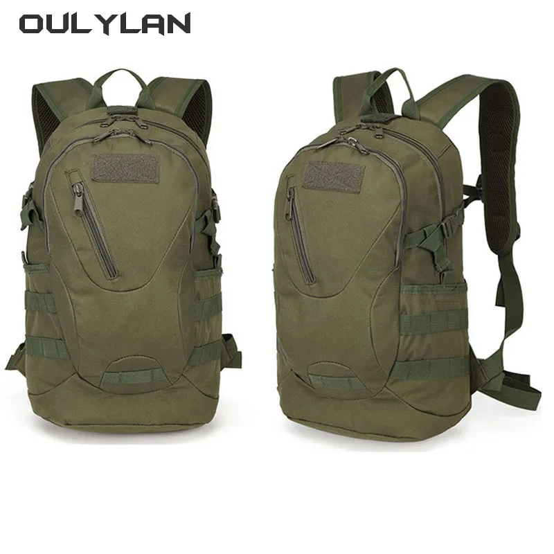 OULYLAN Small Tactical Backpack Camping Hiking Camping Backpack Bag Multifunctional Outdoor Travel Rucksack Hiking Bags