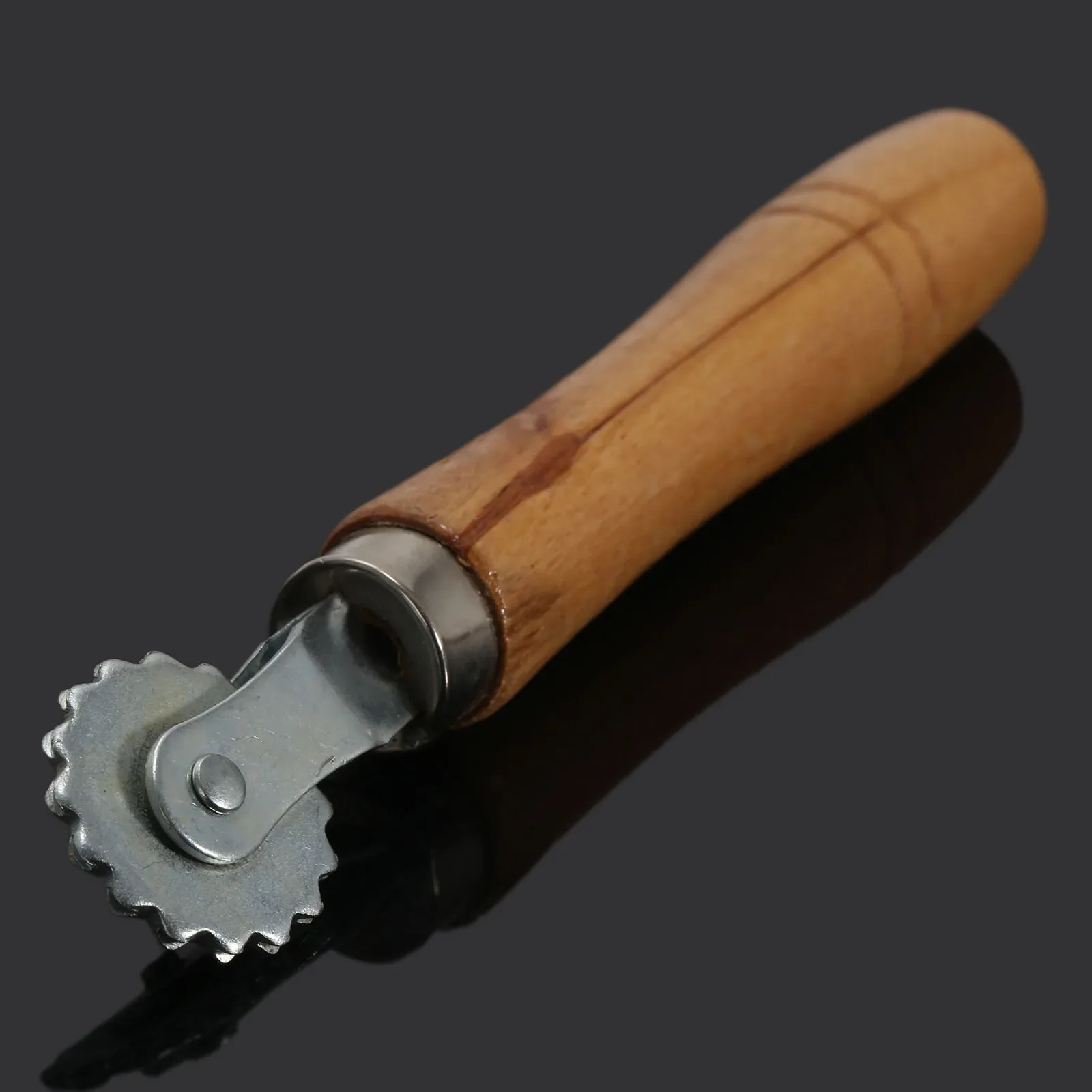 1Pc Wooden Handle Stainless Steel Spur Wire Wheel Embed Embedder Bee Hive Beekeeper Beekeeping Equipment Tool 6.2cm