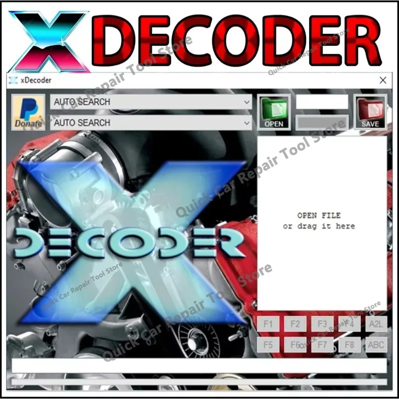 2026 Hot Sale XDecoder 10.3 Removing Error Code DTC Remover Crack DTC OFF Software Support Multi-Brand Vehicles With Free Keygen