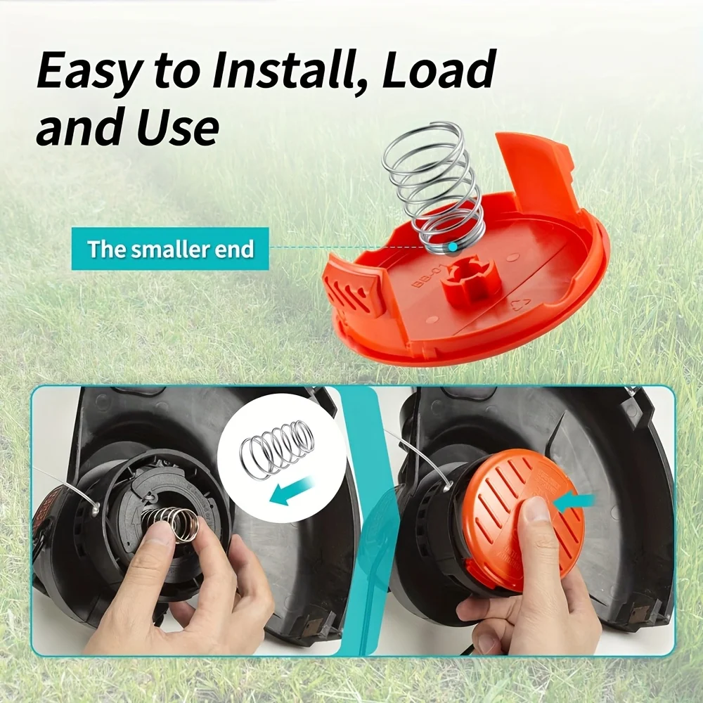 

Подходит для моделей Black & Decker AFS (RC100P) GH900 GH600 GH610. Изготовлен из прочного пластикового материала обеспечивает надежный уход за газонами.