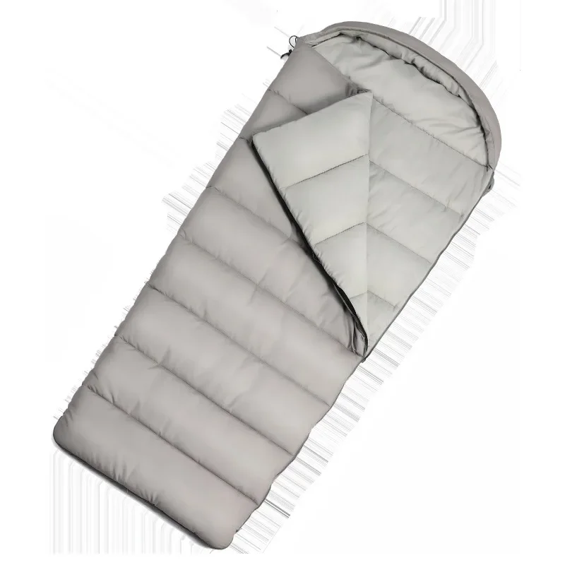 Sleeping bag, outdoor camping for adults, enlarged and widened for adults, universal for all seasons, single indoor