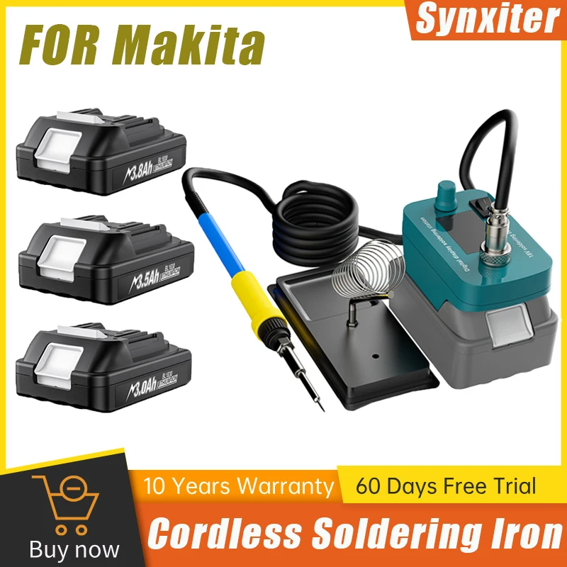 Outil de Station de fer à souder électrique sans fil pour Makita 18V batterie soudeuse électrique 60W outil de réparation de PCB pour la maison en plein air