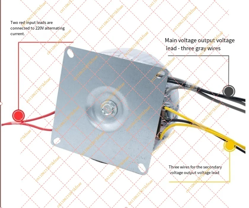 

1200W Audio Power Transformer | Dual Output Toroidal Coil for Amplifier (24V/28V/32V/46V/50V Options)