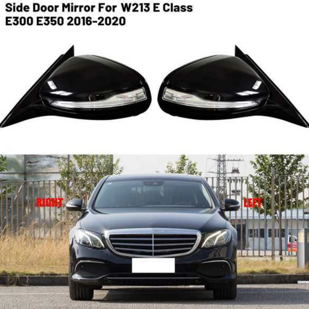 

Automatic folding rearview mirror with blind spot heating For Mercedes Benz E-Class W213 E300 E350 2016-2020