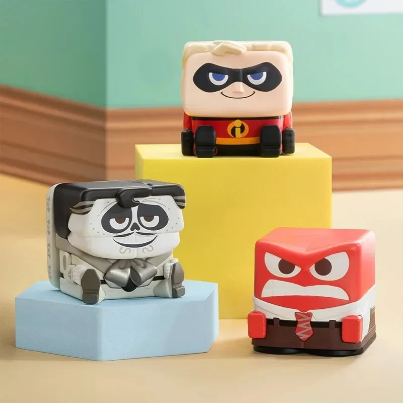 

POP MART Disney/Pixar POP CUBE - 3 Series Anime Action Figure Guess Bag Ornament Figurines Home Decor Desktop Dolls Model Girls