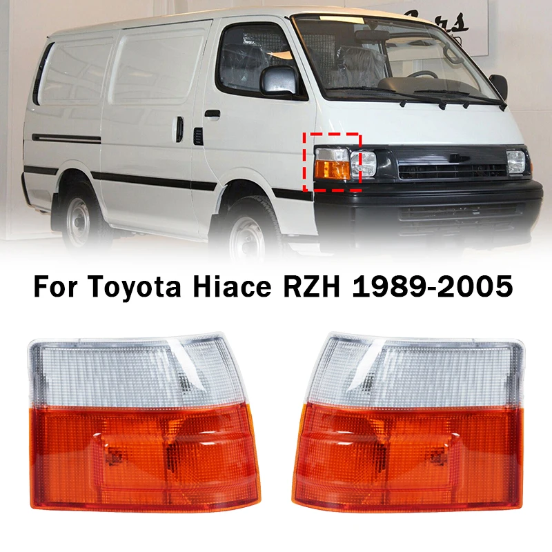 الجانب ماركر ضوء الزاوية لتويوتا هايس 1989-2005 بدوره مؤشر مصباح اليسار واليمين قطع غيار السيارات الملحقات #1