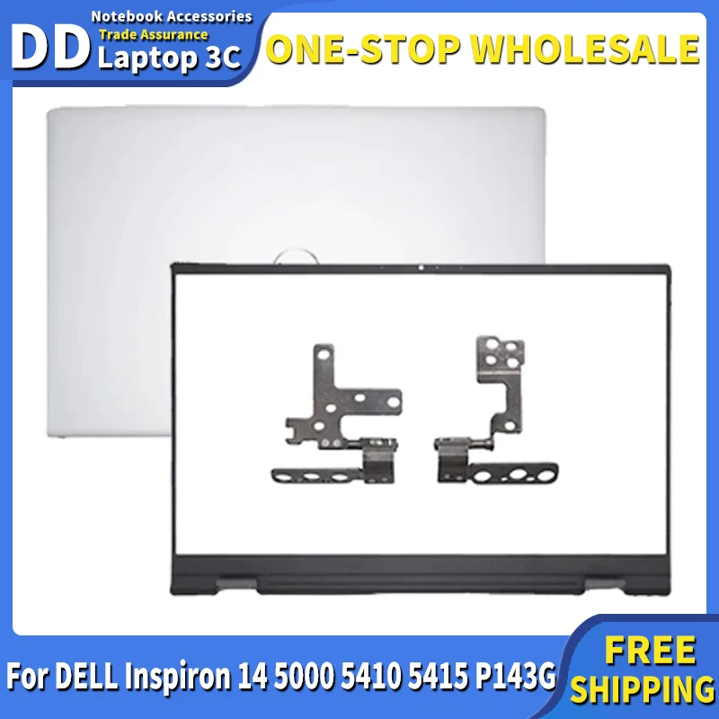 

Внешняя Крышка для ноутбука DELL Inspiron 14 5000 5410 5415 P143G LCD/Передняя панель/петли/выключатель конфиденциальности/кабель экрана/камера