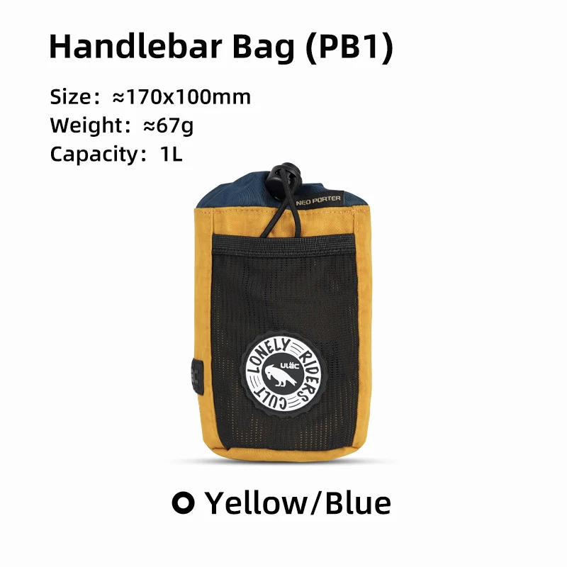 C-HOLD Fahrrad-Lenkertasche Wasserflaschentasche Snack-Aufbewahrung Bikepacking Touren Pendeln Isolierte Flaschentasche