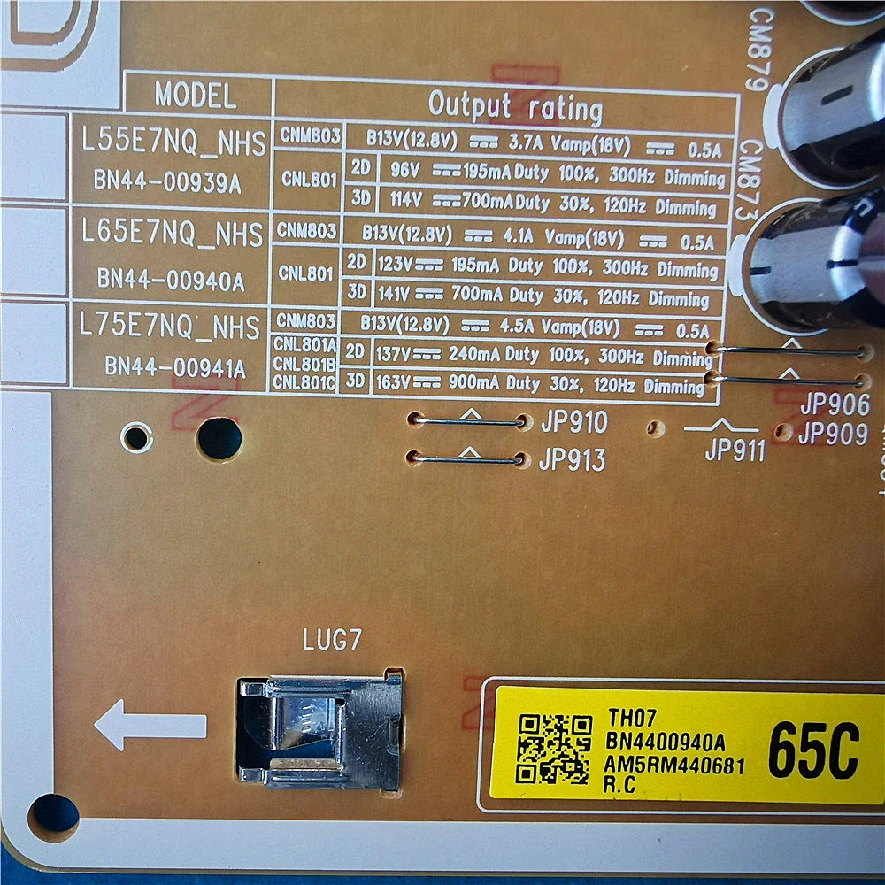 Brand New Power Board Card Supply BN44-00940A L65E7NQ_NHS is for QN65Q75CNF QN65Q75FNF QN65Q7CNAF QN65Q7CNAV QN65Q7FNAF TV Parts