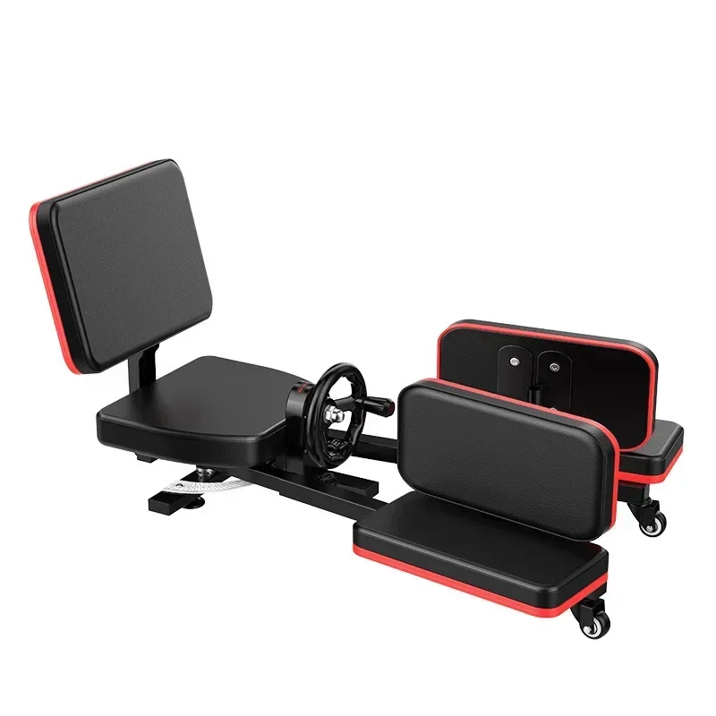 Newly Upgraded Gym Fitness Retractable Bench Crotch Open Legs Split Yoga Exercise Stretching Machine With Adjustab