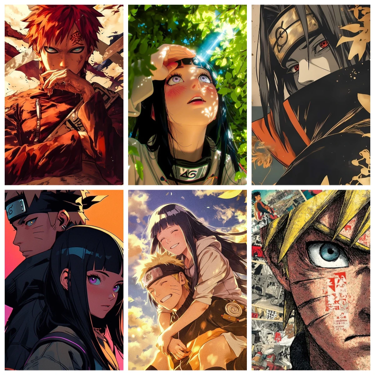 

500/1000pcs Adult Jigsaw Puzzles Naruto Suitable for Adults & Families - Challenging Large Pieces, Portable