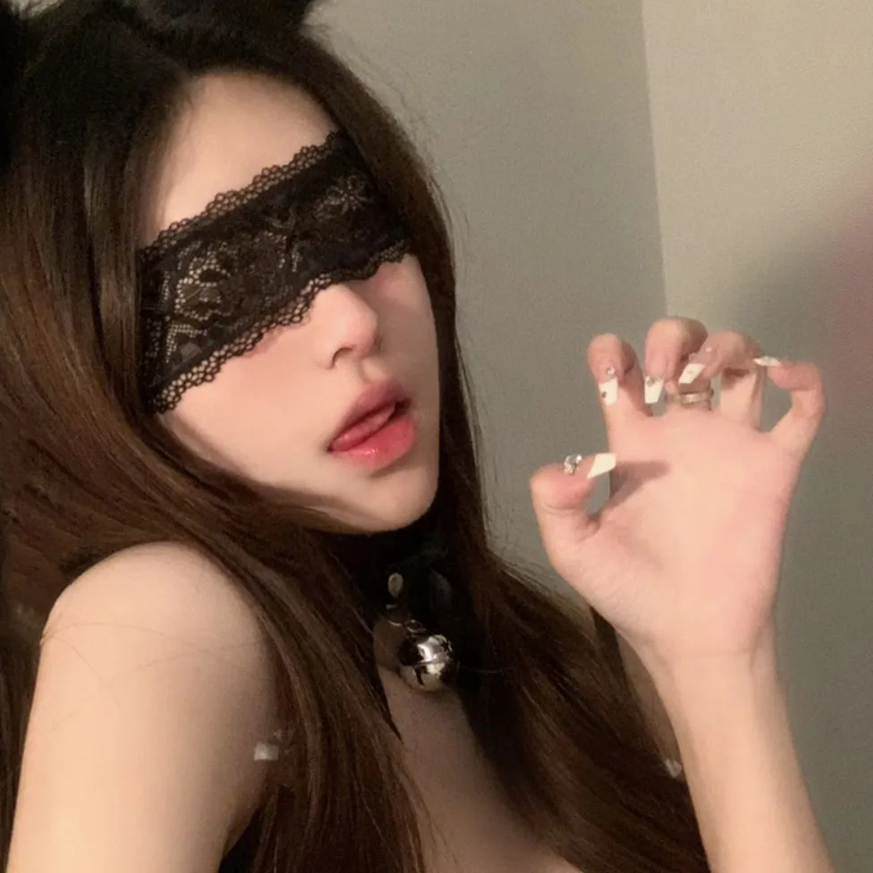 

Повязка на голову с кошачьими ушками и колокольчиком + ворсистая заколка-лиса, женская кружевная маска для глаз, милые аксессуары для волос, украшение