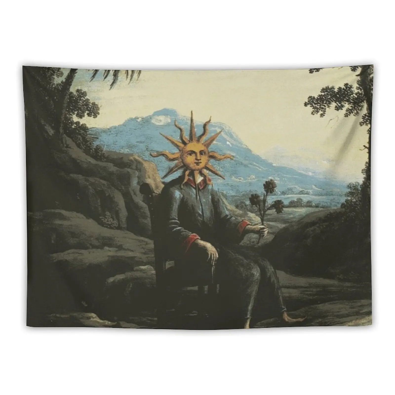 The alchemist who has achieved illumination Tapestry Wall Tapestries Wall Art Tapestry