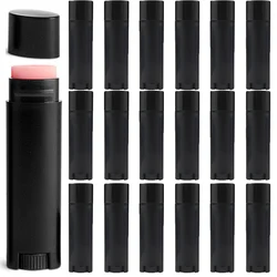 100pcs 5ml Empty oval Lip Gloss Tubes Empty Cosmetic Containers Lipstick Jar Balm Tube Cap Container Portable Travel Makeup Tool