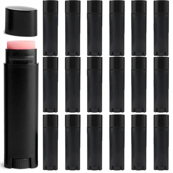 100 stücke 5ml Leere oval Lip Gloss Rohre Leer Kosmetische Behälter Lippenstift Jar Balm Rohr Kappe Container Tragbare Reise make-up-Tool