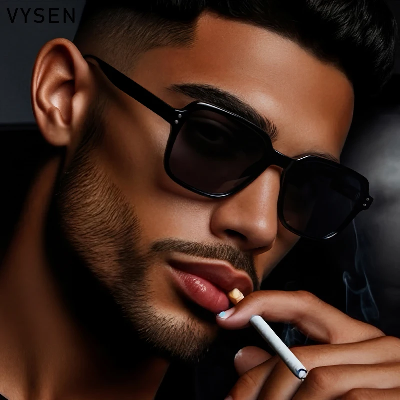 

Retro Oversized Square Sunglasses Men 2026 Luxury Designer Fashion Sun Glasses for Male Y2K Punk Outdoor Driving Eyewear Shades