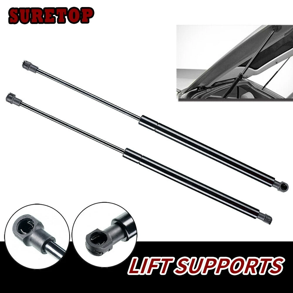 2X Front Bonnet Hood Lift Struts Support Shock Gas Cylinder Set for Lexus IS250 IS300 IS350 2005-2013 534400W101 PM1050