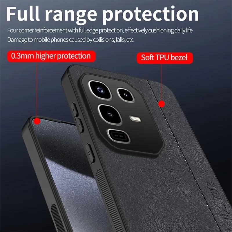For Infinix Note 50X 50S Luxury Sheep Nappa Leather Skin Phone Case for Infinix Note50 Pro Plus 40 Pro 4G 5G Full Protect Cover