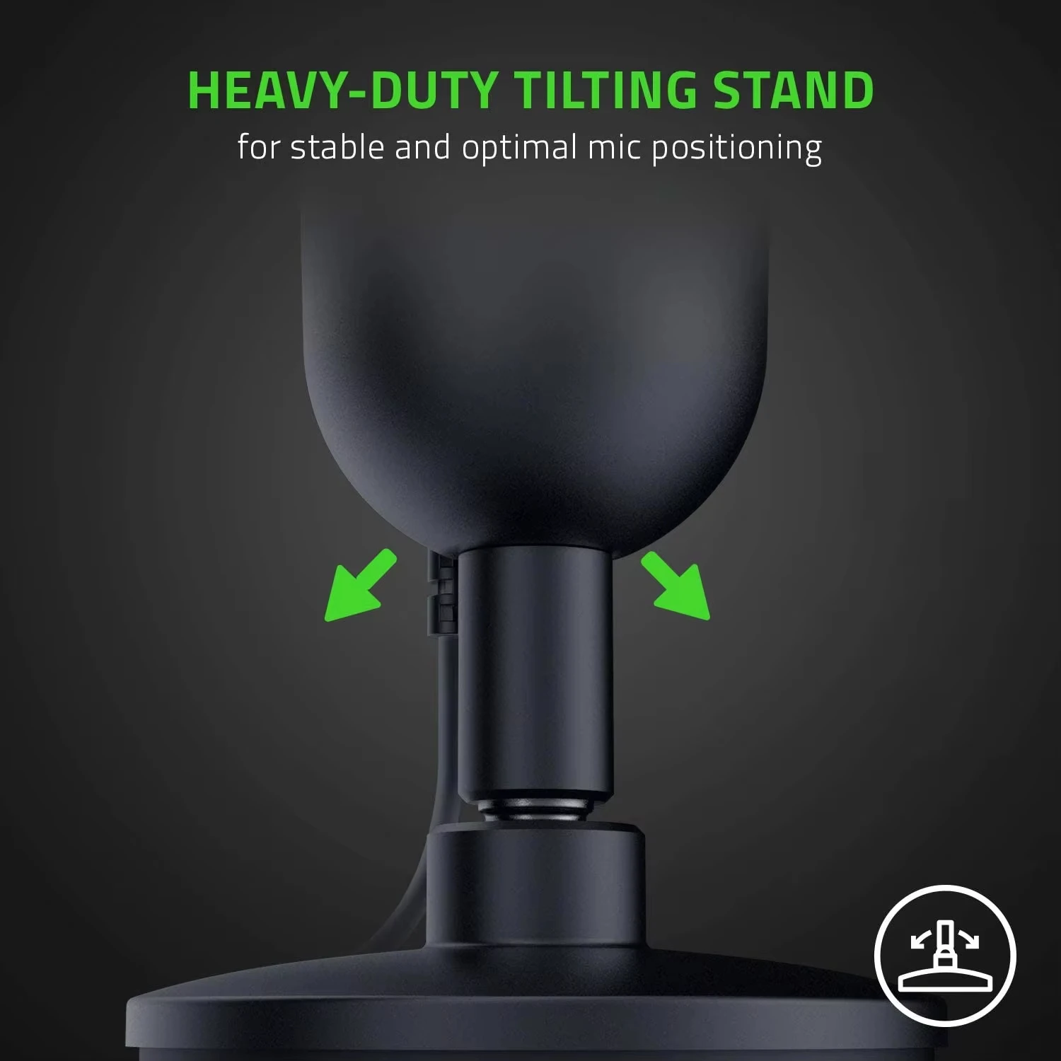 ميكروفون Razer Seiren Mini USB مكثف، ميكروفون بث مدمج للغاية مع نمط لاقط فائق القلب