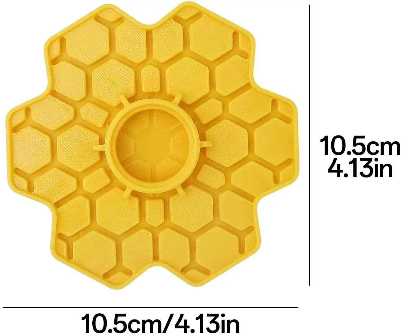 Bee Water Feeder with Perch Safe Honeybee Drinking Station for Garden Patio Beekeeping Supplies, Small-Hole Honeycomb Tray