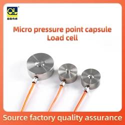 Small button compression force sensor, miniature load cell.300kg 500kg 1000kg 2000kg 3000kg 5000kg