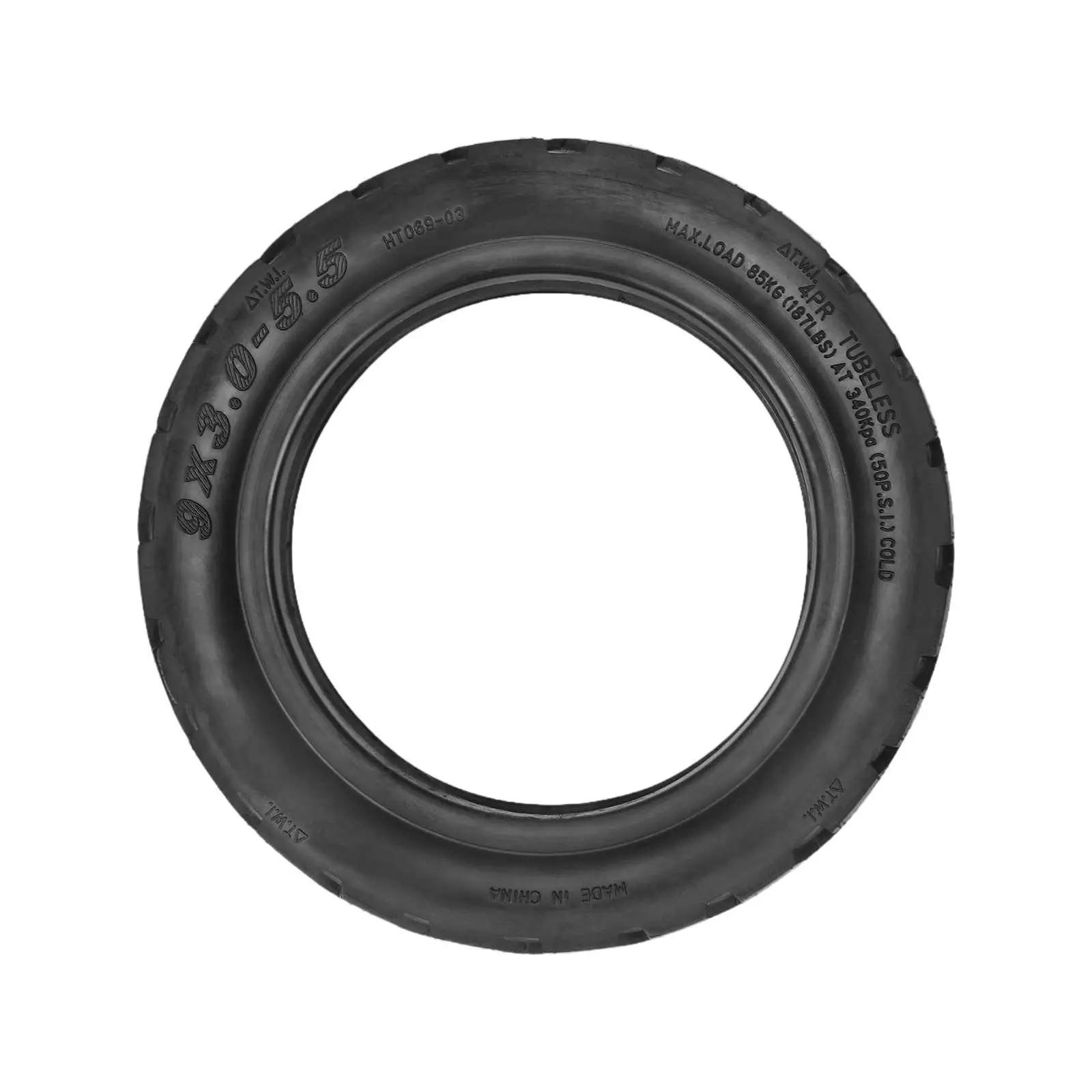 

Vacuum Tubeless Tire 9inch Rubber Tyre for Electric Scooter ATV Accessories