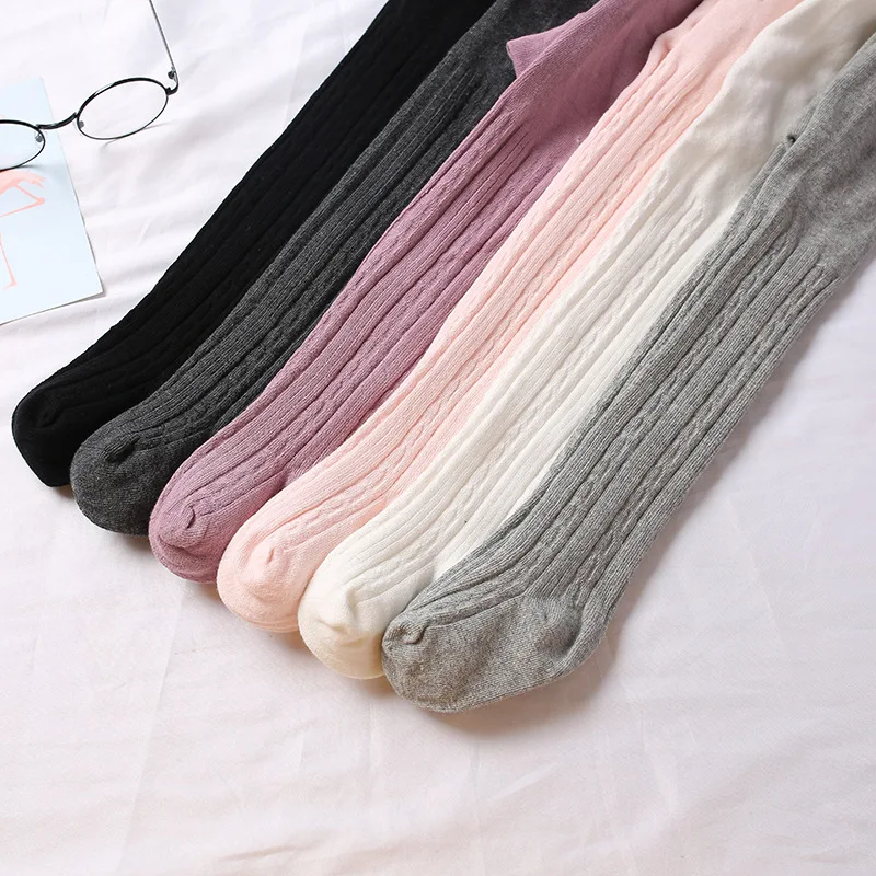 

Girl Tights Spring and Autumn Children's Combed Cotton Bottomed Pantyhose Children's Pantyhose Baby Socks