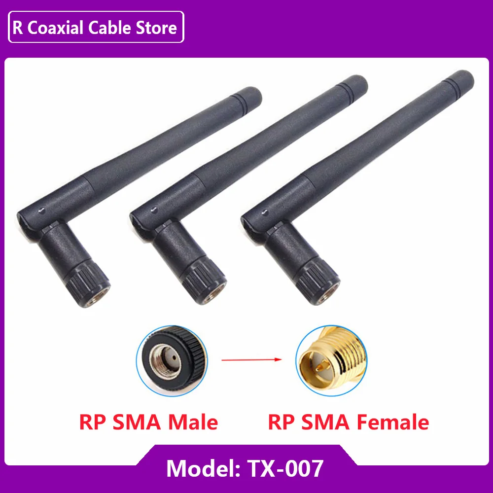 Módulo de seguridad para monitoreo de seguridad, antena de barra de pegamento plegable pequeña, 2,4G, 3DB, Bluetooth, Wifi, enrutamiento de tarjeta