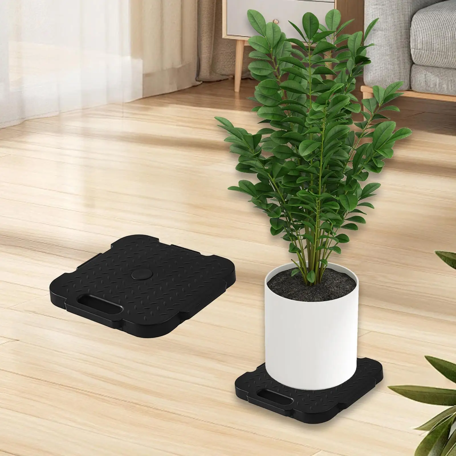 رافع دوللي متحرك غير قابل للانزلاق مع عجلات لسرير أجهزة الثلاجة