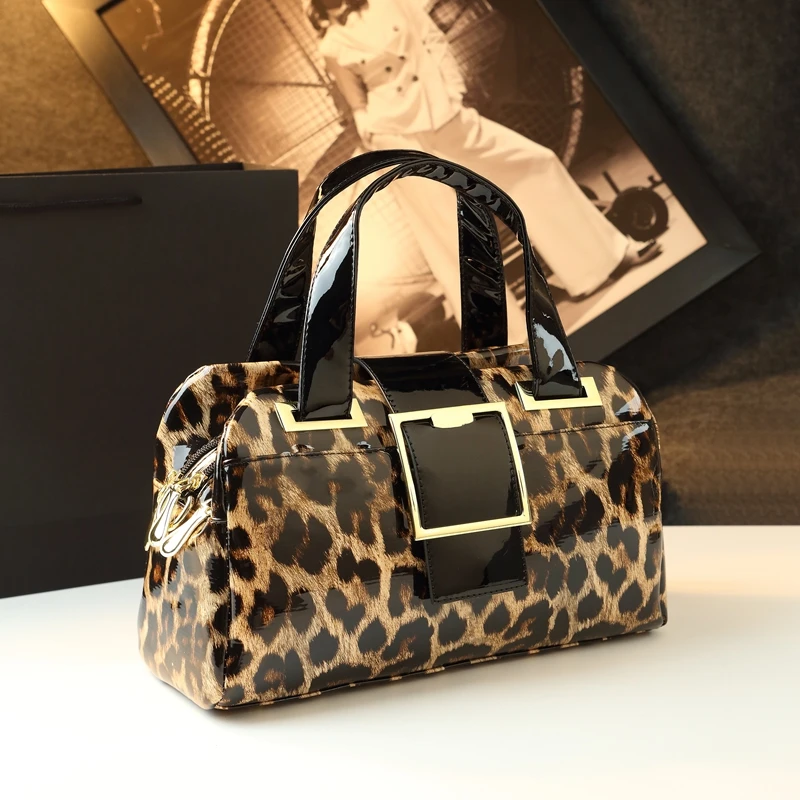 

Crocodile Pattern Leather Women's Handbags 2025 New Fashion ladies Crossbody Bag Large Capacity Shoulder Messenger Boston Bags