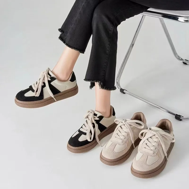 Women Sneakers Shoes Fashion Women Vulcanized Wear Resistant Shoes High Quality Flats Shoes Casual  Anti Slip Women Walking