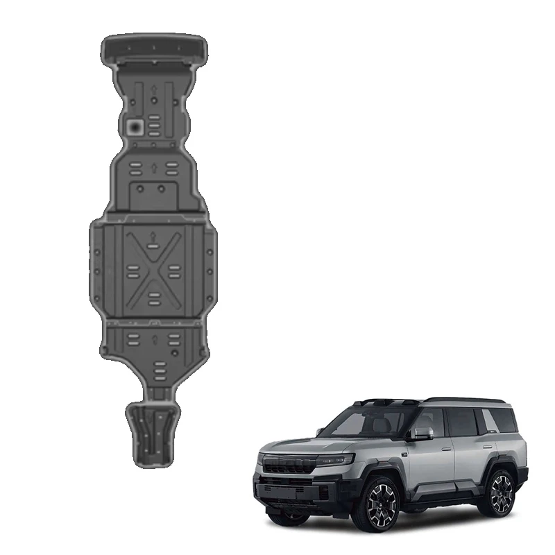 High Quality Aluminum Magnesium Skid Plate Fuel Tank Engine Battery Guard Chassis Underbody Exterior Accessories Fit Electric SU