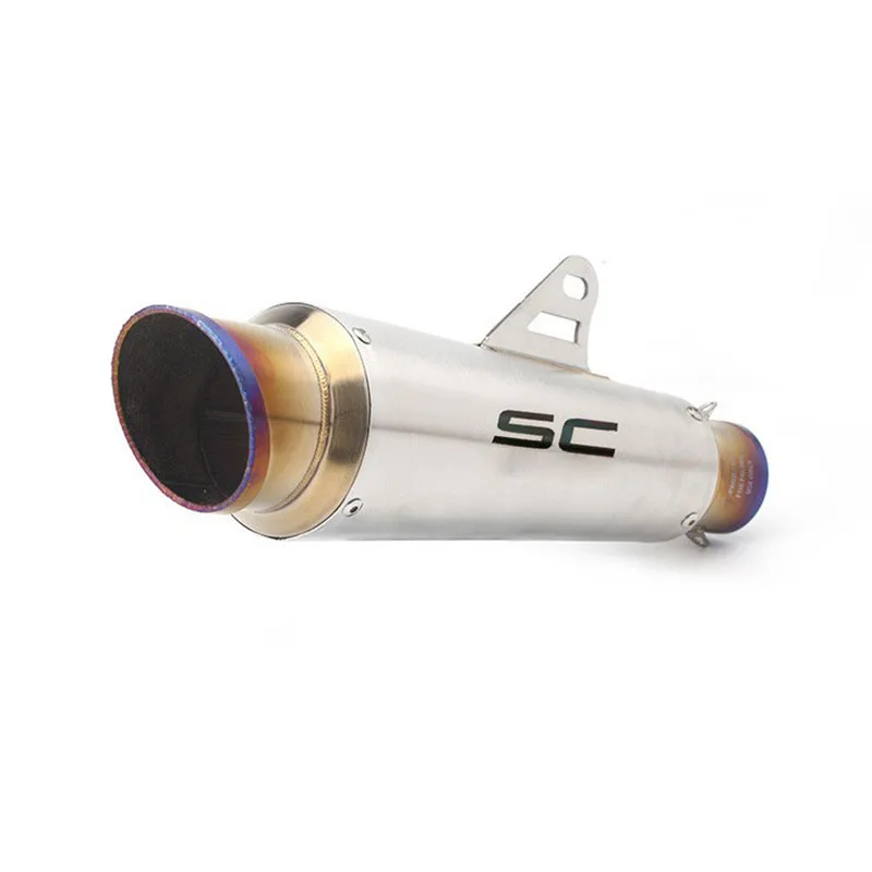 مدخل 51 مللي متر العالمي للدراجات النارية sc العادم الهروب proyct الخمار مع DB القاتل ل CBR500 الترابية دراجة ATV نينجا 300