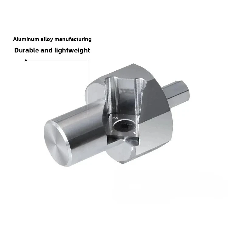 20mm Tenon Drilling Jig Aluminum Peg Workbench Trimming Locator for Burr Removal Fast Disassembly Table Limit Hole Processing