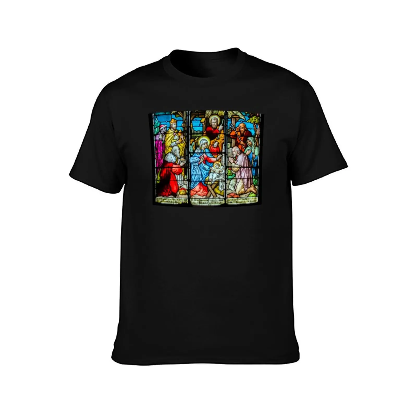 Christmas Nativity T-Shirt Simple Trendy Casual T-Shirt