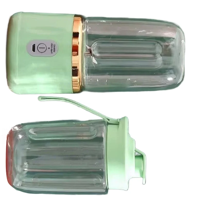 

B64B-корпус из нержавеющей стали, портативная чашка для соковыжималки, USB-перезаряжаемый 6-лезвийный блендер для смузи