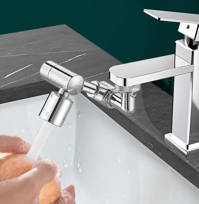 Tête de Pulvérisateur Rotative Universelle à 1080 °, Extension de Bras de Robot de Cuisine, F/05 et Centre Commercial, Aérateur, Moteurs, Buse de Robinet d'Eau