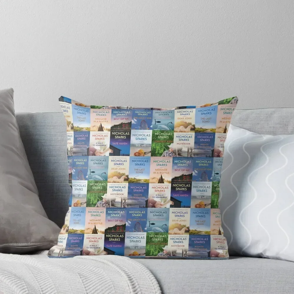 

Nicholas Sparks Book Covers Throw Pillow Pillowcases Bed Cushions christmas supplies Christmas Pillow Covers pillow