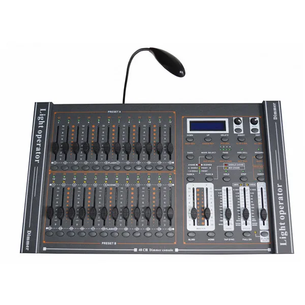 

48ch Led Stage Light Lighting Dimmer Dmx512 Sonsole Dmx Console Lighting Controller