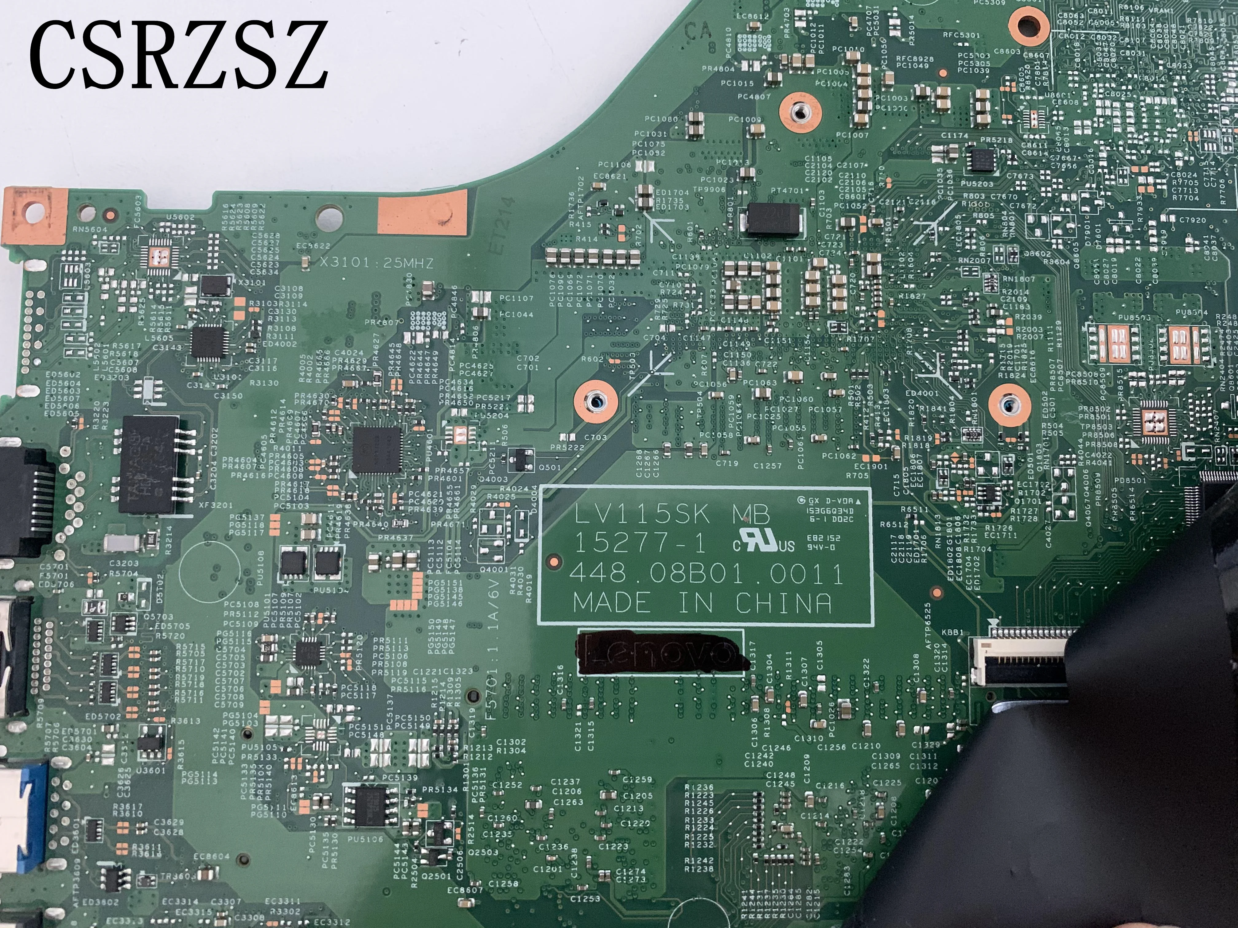 Imagem -03 - Placa-mãe do Portátil para Lenovo Ideapad Mainboard V11015isk I36100u 15277-1 448.08b01.0011n Teste 100