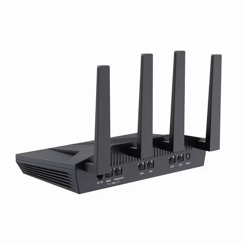 Imagen 2 del producto GL.iNet Flint 2 (GL-MT6000) enrutador doméstico y de oficina, tecnología Wi-Fi 6 de 8 transmisiones, OpenWrt, puertos Ethernet de 2,5G, control parental