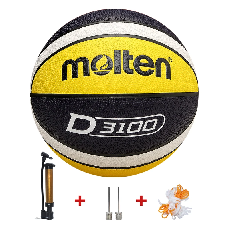 2026 bola de basquete fundido tamanho oficial 7/6/5 alta qualidade pu jogo de treinamento ao ar livre indoor baloncesto original com bomba