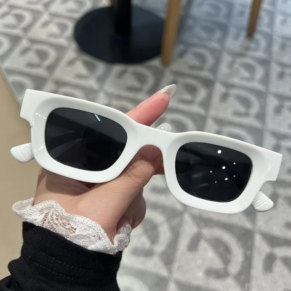 8 Pairs of Unisex Retro Square Sunglasses Set Stylish Retro Rectangular Frame Sunglasses Suitable for Halloween Parties, Beach Vacations, Travel Photo Props and Daily Clothing Can Be Used As Gifts for Men and Women