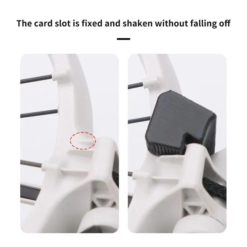 DT98 For DJI Flip Top Extension Bracket Mount Holder Camera Stand for DJI Flip Accessories Lightweight 20g Black